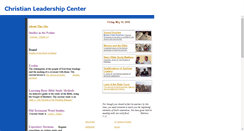 Desktop Screenshot of christianleadershipcenter.org